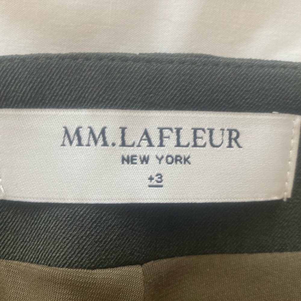 MM LAFLEUR Noho Lined Pencil Skirt in Dark Pine Green Size +3 - Picture 4 of 7